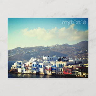 Cartão Postal Mykonos