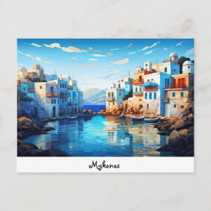 Cartão postal Mykonos