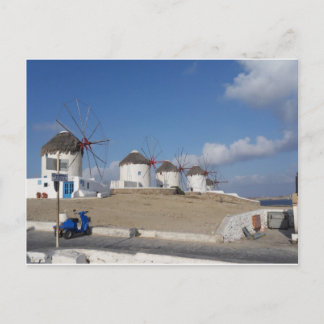 Cartão Postal Mykonos