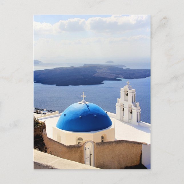 Cartão Postal Mykonos Grécia Europe Turismo Santorini (Frente)
