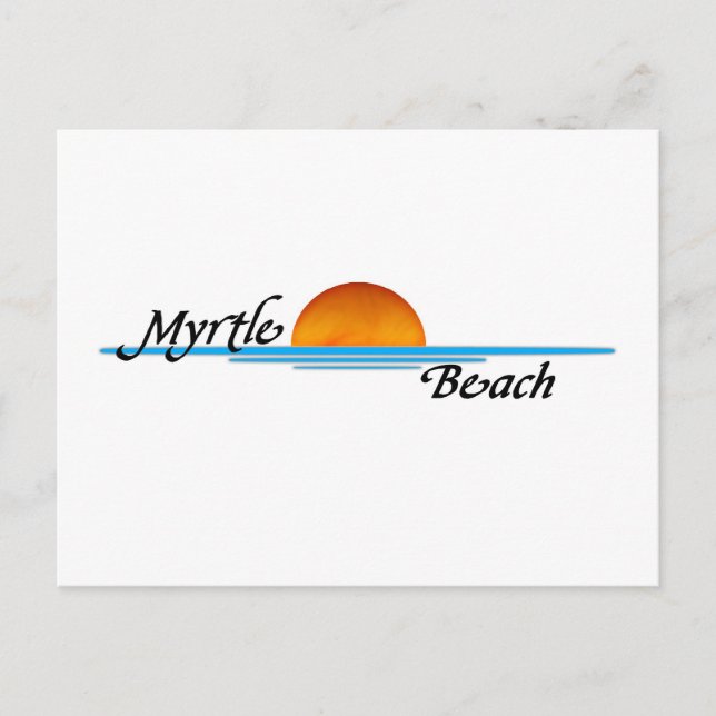 Cartão Postal Myrtle Beach (Frente)
