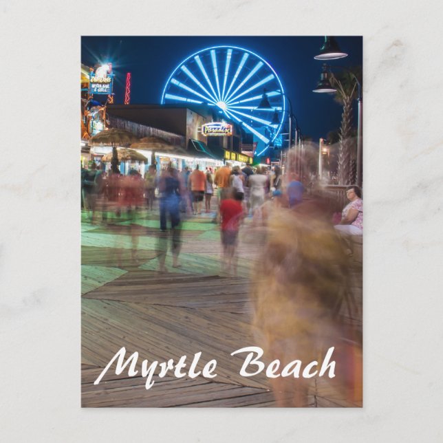 Cartão Postal Myrtle Beach (Frente)