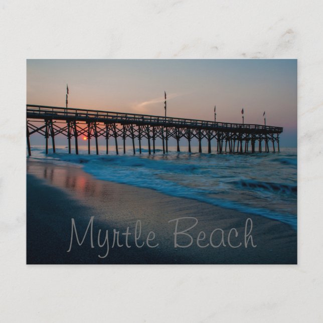 Cartão Postal Myrtle Beach (Frente)