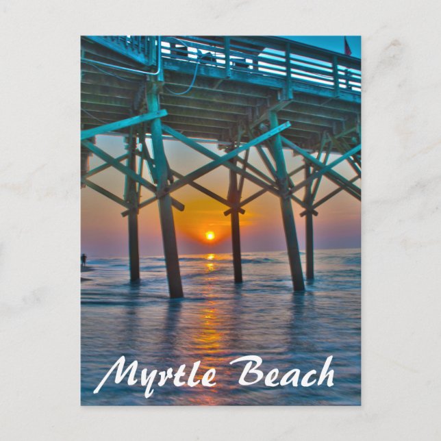 Cartão Postal Myrtle Beach (Frente)