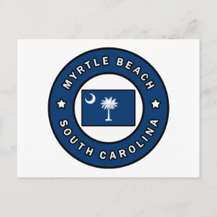 Cartão Postal Myrtle Beach Carolina do Sul