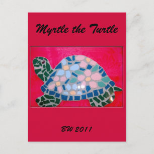 Cartão Postal Myrtle - Cartaz da Tartaruga