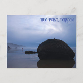 Cartão Postal Mysterious Pacific Hug Point Beach, Oregon