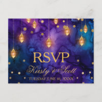 Mystic Marrakesh Night Lanterns Wedns RSVP