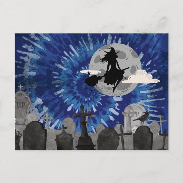 Cartão Postal Mystic Moon Ride (Frente)