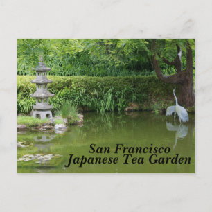 Cartão postal nº 2 do Jardim Tea Japonês de Sã