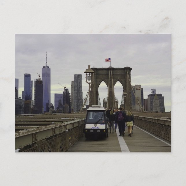 Cartão postal nº 4 da Brooklyn (Frente)