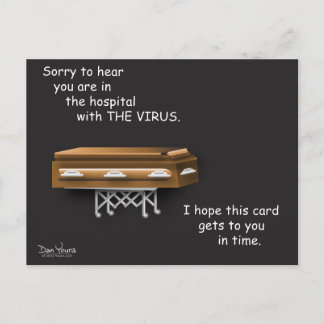 Cartão postal nº 8 na série CORONA de Dan Youra