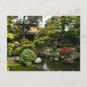 Cartão postal nº 9 do Jardim Tea Japonês de Sã