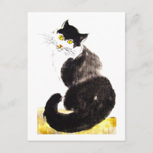Cartão Postal N.º 06 * Katzen-Kunst-Postkarte * Cat-Art-Postcar