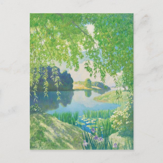 Cartão postal N. C. Wyeth River of Sleep CC0623 (Frente)