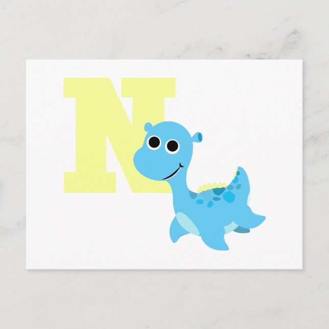 Cartão Postal N é para Nessie (Frente)