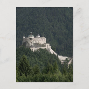 Cartão Postal N.o 5 Hohenwerfen Castle Áustria