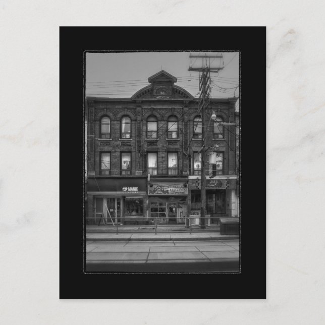 Cartão Postal N.os 422 - 426 Ruas 2 com fronteira (Frente)