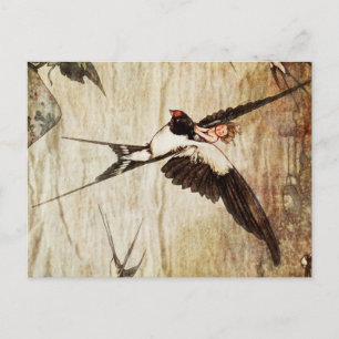 Cartão Postal Na Ala