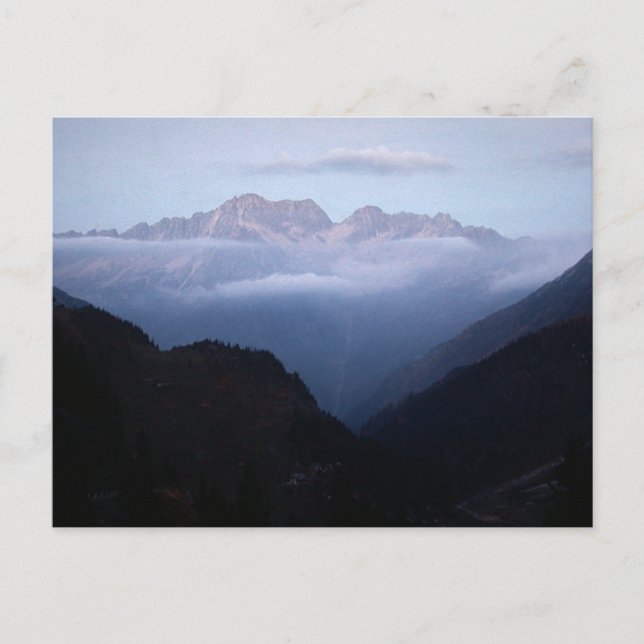 CARTÃO POSTAL NA BORDA DA NOITE (Frente)