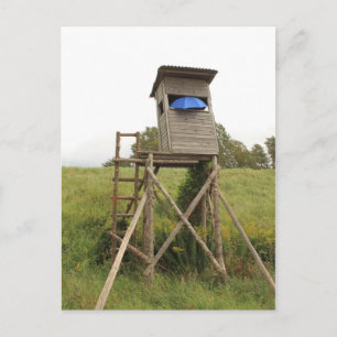 Cartão postal - na caça