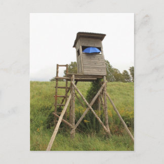 Cartão postal - na caça