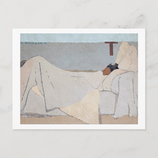 Cartão Postal Na Cama, Edouard Vuillard (Frente)