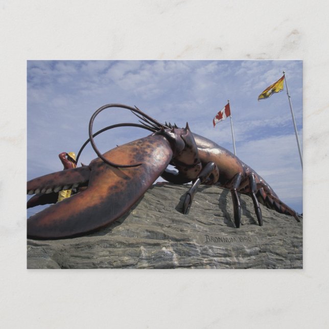 Cartão Postal NA, Canadá, New Brunswick, Shediak, World's (Frente)