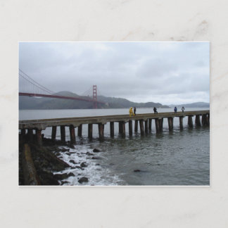 Cartão Postal Na chuva