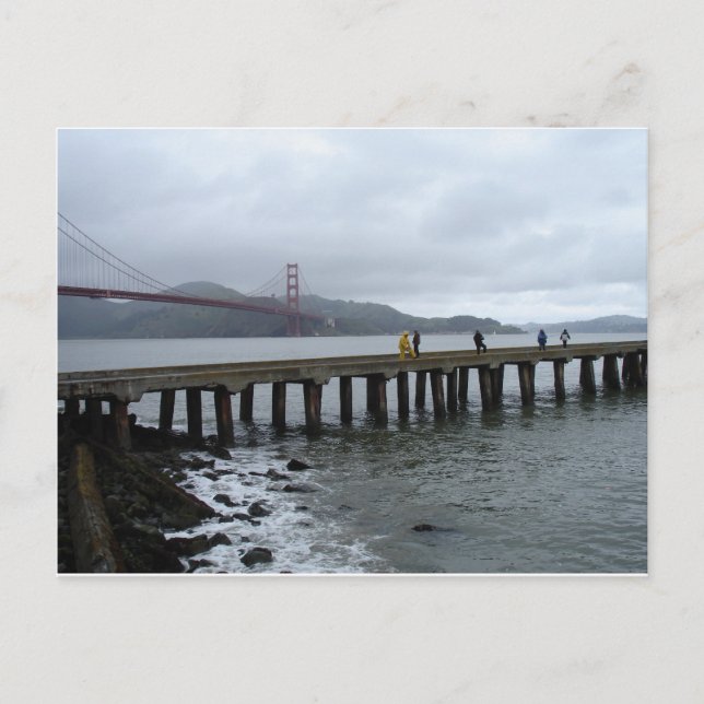 Cartão Postal Na chuva (Frente)