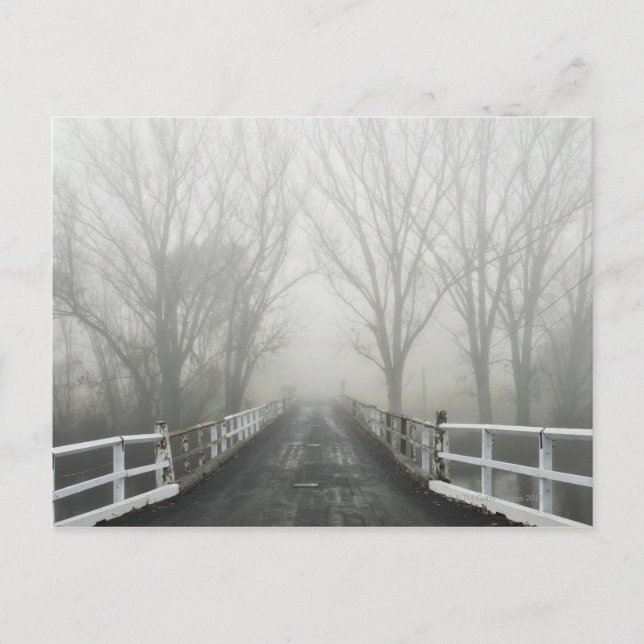 Cartão Postal Na estação fria, o vale de Murray é frequentemente (Frente)