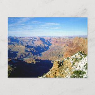 Cartão Postal NA, EUA, Arizona. Parque Nacional Grand Canyon.