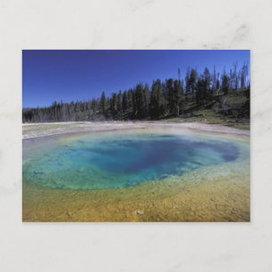 Cartão Postal NA, EUA, Wyoming, Parque Nacional de Yellowstone. 