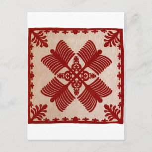 Cartão Postal Na Kalaunu Me Na Kāhili, colcha