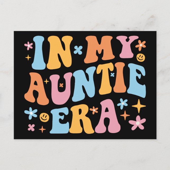 Cartão Postal Na Minha Tia Era I (Frente)