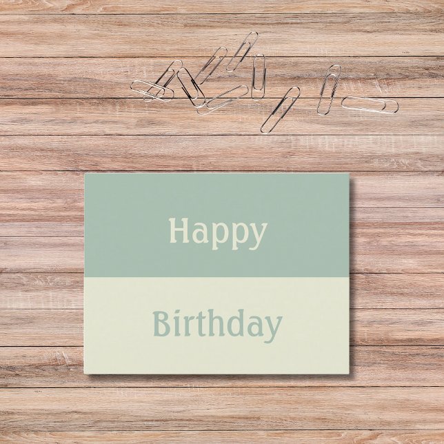 Cartão Postal Na moda Colorful Modern Unique (Criador carregado)