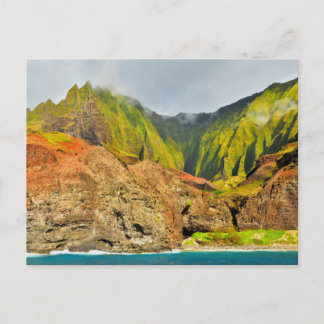 Cartão Postal Na Pali Coast Kauai, Havaí