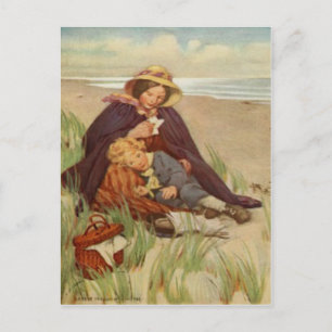Cartão Postal Na Parte Traseira Do Dia de as mães De Smith Do V
