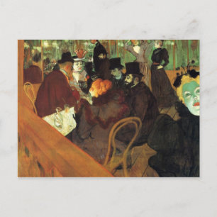 Cartão Postal Na rota de Toulouse-Lautrec