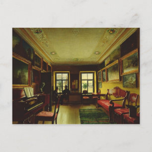 Cartão Postal Na sala