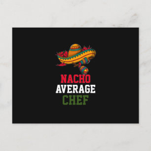 Cartão Postal Nacho Average Chef 
