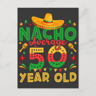 Cartão Postal Nacho Média 50 Anos Cinco de Mayo
