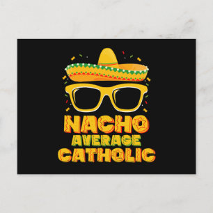 Cartão Postal Nacho Média Católica Cinco De Mayo