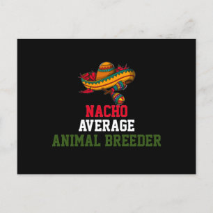 Cartão Postal Nacho Média de Criador Animal