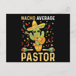Cartão Postal Nacho Média Pastor Religioso Líder Religioso Cinco