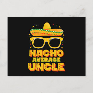 Cartão Postal Nacho Média Tio Cinco De Mayo Combinação Família