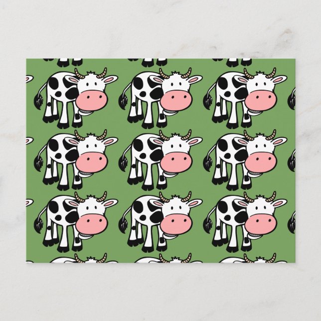 cartão postal nacional de vaca (Frente)