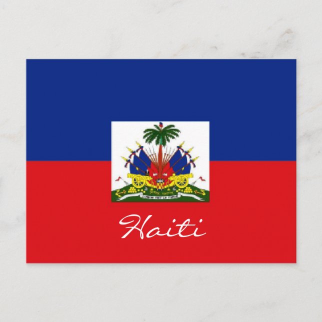 Cartão postal nacional do Haiti (Frente)