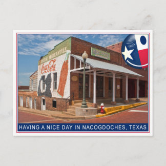 CARTÃO POSTAL NACOGDOCHES TEXAS MERCANTILE POSTCARD