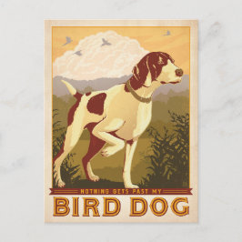 Cartão Postal Nada Passa Pelo Meu Cachorro De Pássaros